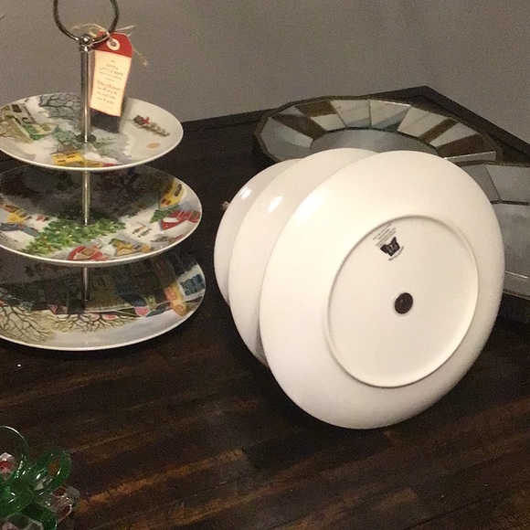 Pottery Barn 3 Tier Plates cakes Server